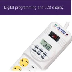 Coralife Power Center Day Night Timer -Plax Penn Shop 101430 PT3. AC SS1800 V1649470294