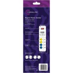 Coralife Power Center Day Night Timer -Plax Penn Shop 101430 PT5. AC SS1800 V1649481151