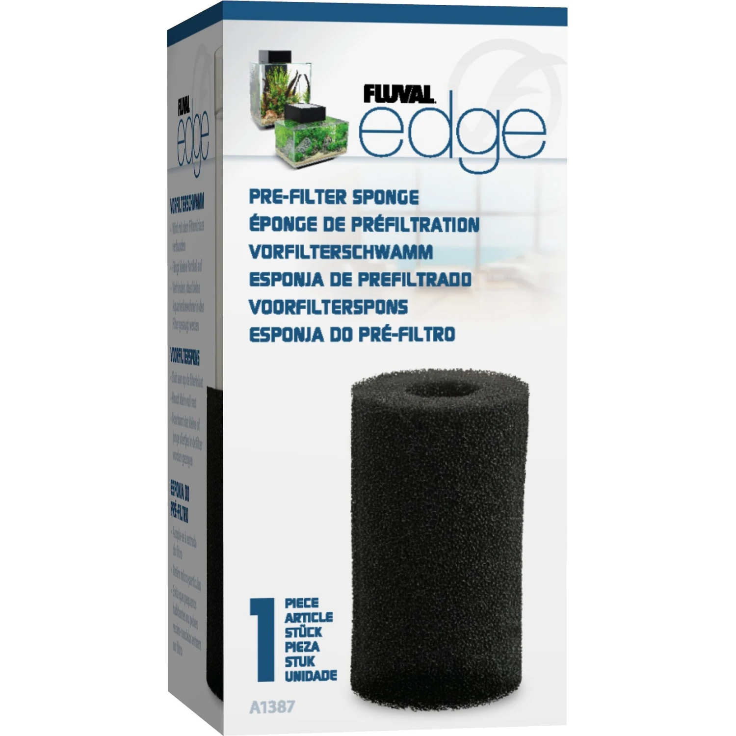 Fluval Edge Pre Filter Sponge, 1 Count 3 Fluval Edge Pre Filter Sponge, 1 Count