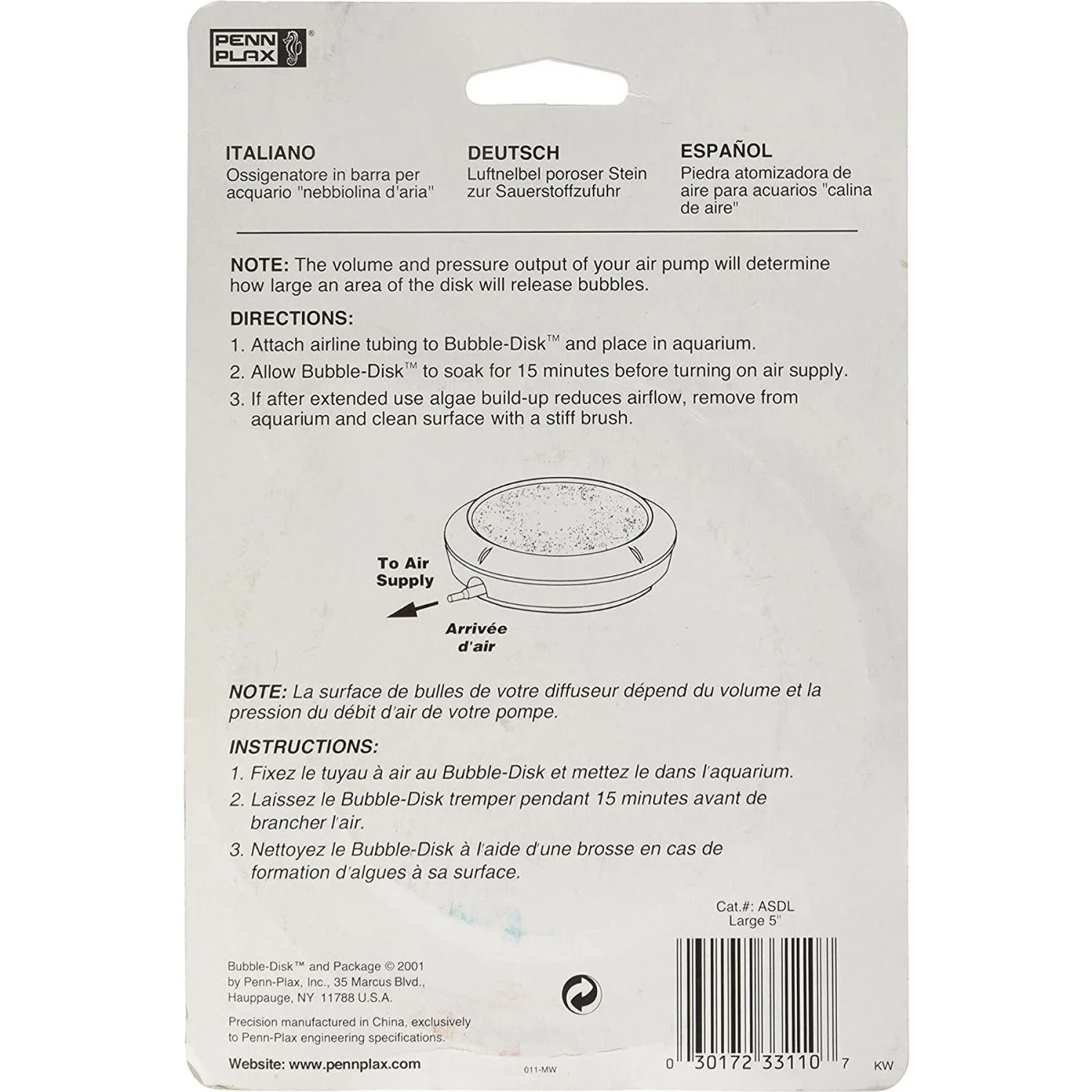 Penn-Plax Deluxe Bubble Disk 5 Penn-Plax Deluxe Bubble Disk - Image 3