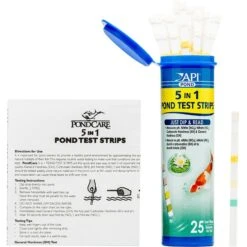 API Pond 5-IN-1 Test Strips -Plax Penn Shop 104379 PT2. AC SS1800 V1504205486
