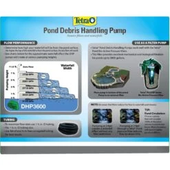 Tetra Pond Debris Handling Pump -Plax Penn Shop 104927 PT2. AC SS1800 V1692991284
