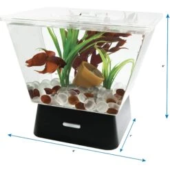 Tetra LED Betta Tank -Plax Penn Shop 105657 PT2. AC SS1800 V1671226169