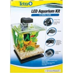 Tetra Water Wonders Black Aquarium Kit -Plax Penn Shop 105667 PT2. AC SS1800 V1607579844