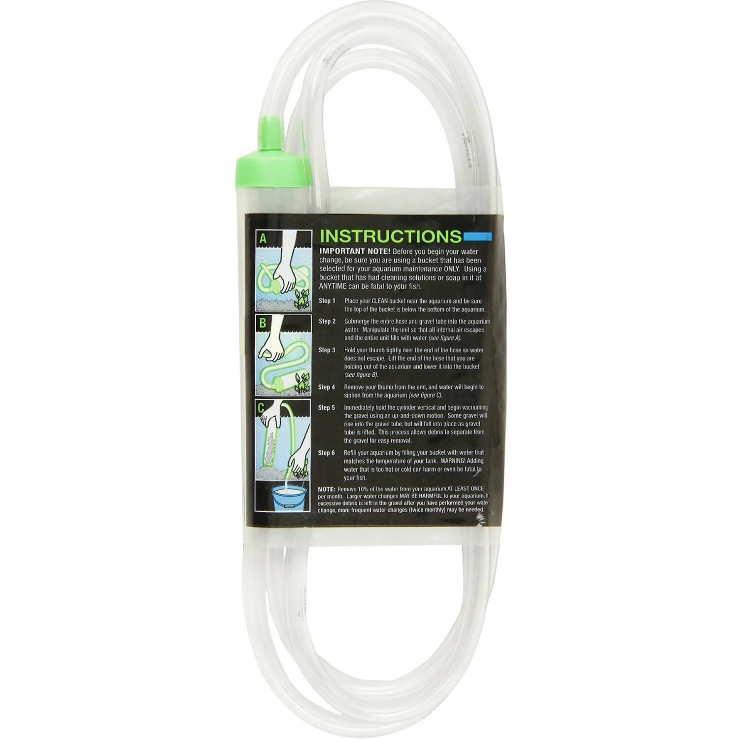 Python Pro-Clean Gravel Washer & Siphon Kit For Aquariums 4 Python Pro-Clean Gravel Washer & Siphon Kit For Aquariums - Image 2