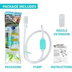 TeraPump Aquarium Gravel & Sand BPA-Free Pump -Plax Penn Shop 127616 PT3. AC SS1800 V1520546670