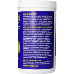 Zoo Med Spirulina 20 Fish Food 8 Zoo Med Spirulina 20 Fish Food -Plax Penn Shop 127659 PT1. AC SS1800 V1498503239