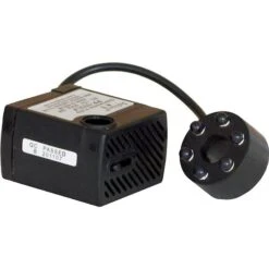 Jebao Mini Submersible 2.5W Fountain Pond Pump With LED Light -Plax Penn Shop 131662 MAIN. AC SS1800 V1499794030