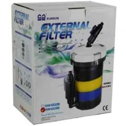 SunSun HW-603B Aquarium Canister Filter, 20-gal -Plax Penn Shop 131756 PT2. AC SS1800 V1501274167