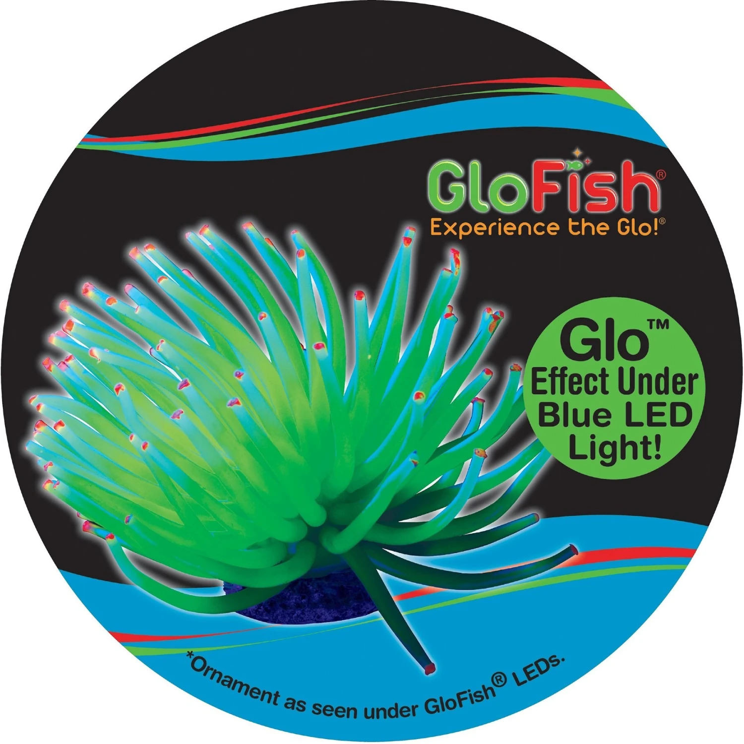 GloFish Aquarium Anemone Ornament 5 GloFish Aquarium Anemone Ornament - Image 3