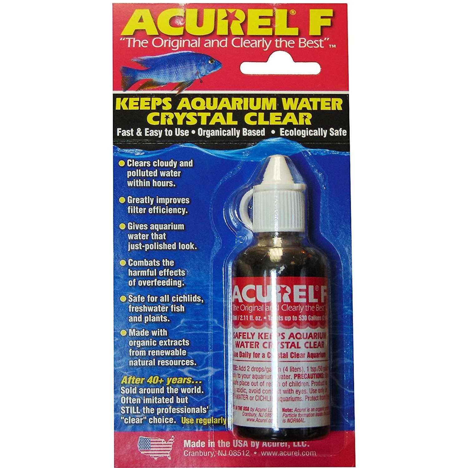 Acurel F Aquarium Water Clarifier 3 Acurel F Aquarium Water Clarifier