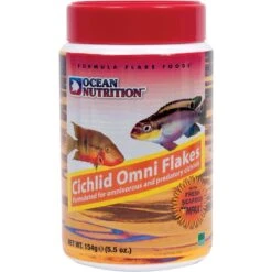 Ocean Nutrition Cichlid Omni Flakes Fish Food