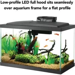 Aqueon LED Fish Aquarium Starter Kit, 10-gal -Plax Penn Shop 159008 PT4. AC SS1800 V1674495900