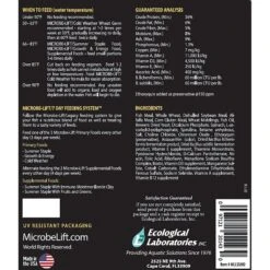 Microbe-Lift Legacy Summer Staple Floating Pellets With Color Enhancer Koi & Goldfish Food -Plax Penn Shop 159627 PT7. AC SS1800 V1550091815