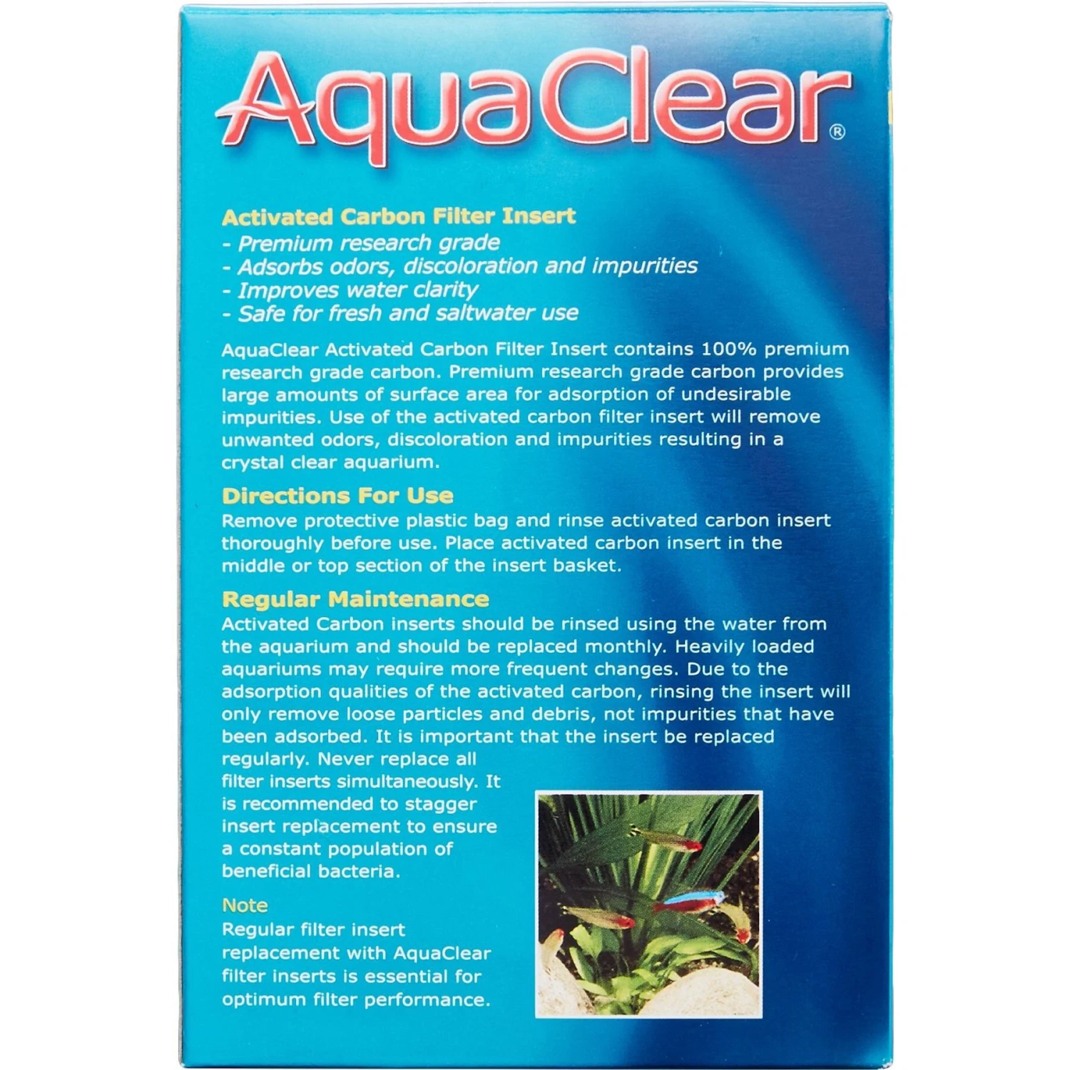 AquaClear Activated Carbon Filter Insert 4 AquaClear Activated Carbon Filter Insert - Image 2