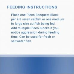 Zoo Med Pleco Banquet Block Fish Food -Plax Penn Shop 163375 PT7. AC SS1800 V1693404147