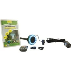 Tetra Remote-Controlled Color-Changing LED Pond Fountain Set -Plax Penn Shop 164345 PT2. AC SS1800 V1607561238