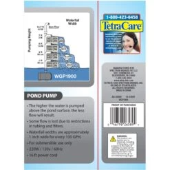 Tetra Water Garden Pond Pump -Plax Penn Shop 164430 PT1. AC SS1800 V1701114797