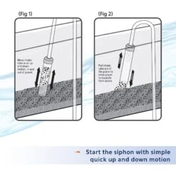 Aqueon Aquarium Siphon Vacuum Aquarium Gravel Cleaner -Plax Penn Shop 164547 PT5. AC SS1800 V1638493400