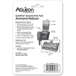 Aqueon QuietFlow 10 Ammonia Reducing Specialty Filter Pad -Plax Penn Shop 164549 PT8. AC SS1800 V1625620018