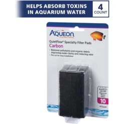 Aqueon QuietFlow 10 Carbon Reducing Specialty Filter Pad -Plax Penn Shop 164553 PT3. AC SS1800 V1625622431
