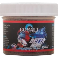 Cobalt Aquatics Betta Minis Fish Food