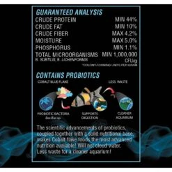 Cobalt Aquatics Cichlid Premium Flakes Fish Food 12 Cobalt Aquatics Cichlid Premium Flakes Fish Food -Plax Penn Shop 165380 PT5. AC SS1800 V1555008721