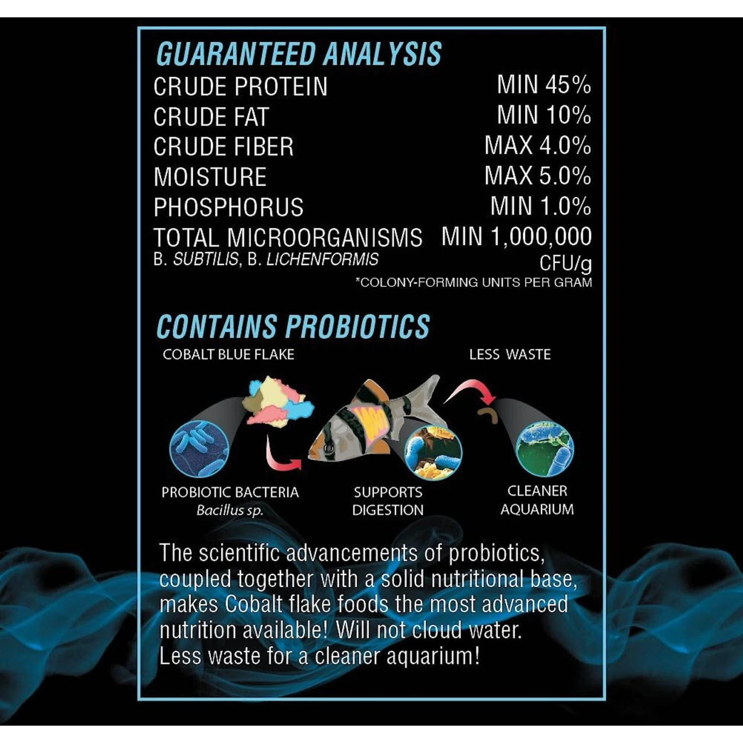 Cobalt Aquatics Color Flakes Fish Food 6 Cobalt Aquatics Color Flakes Fish Food - Image 4