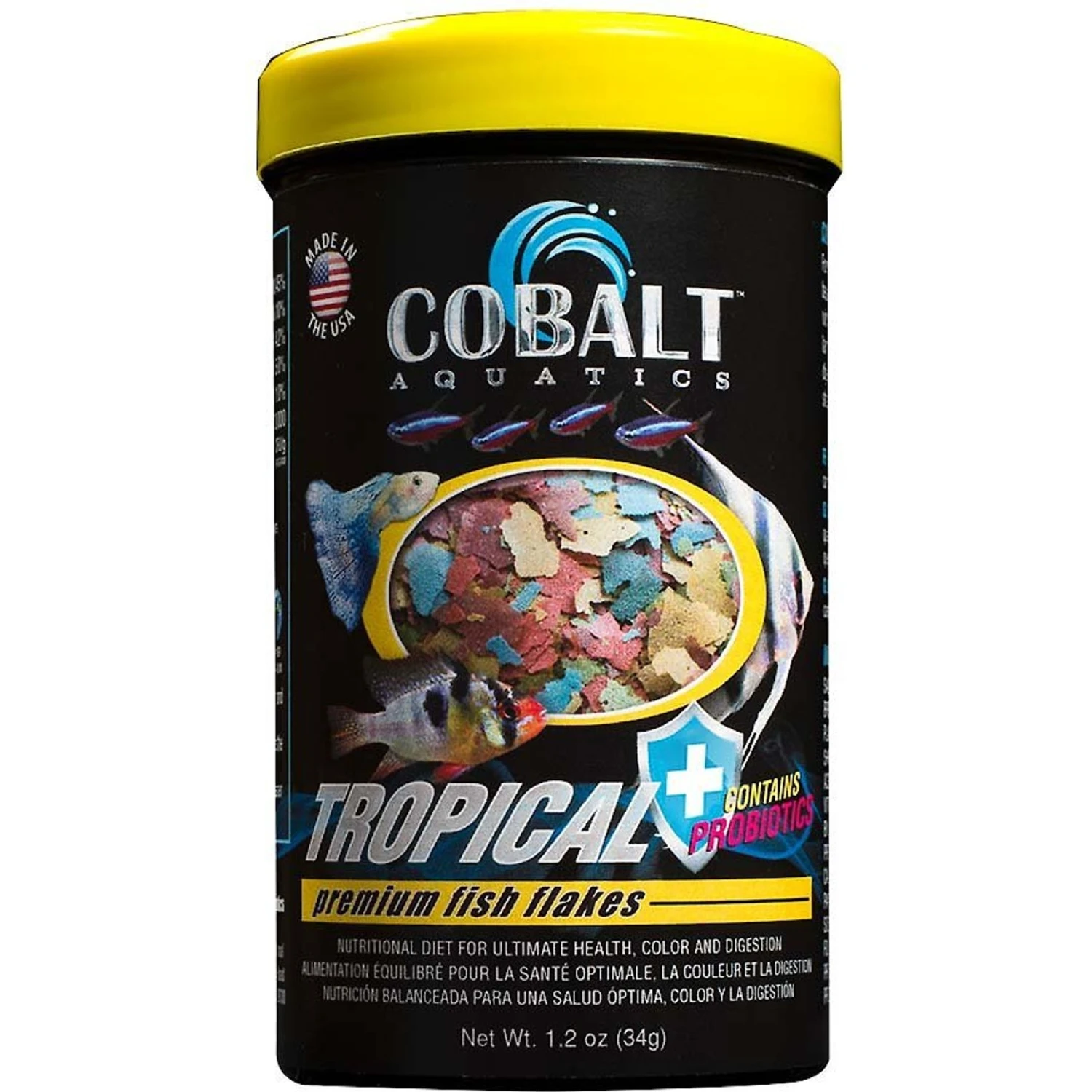 Cobalt Aquatics Tropical Flakes Fish Food 3 Cobalt Aquatics Tropical Flakes Fish Food