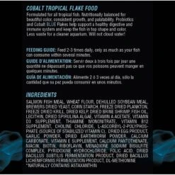 Cobalt Aquatics Tropical Flakes Fish Food 11 Cobalt Aquatics Tropical Flakes Fish Food -Plax Penn Shop 165400 PT4. AC SS1800 V1555009026