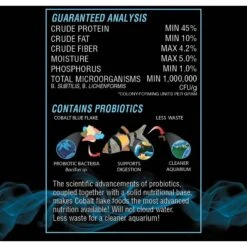 Cobalt Aquatics Tropical Flakes Fish Food 12 Cobalt Aquatics Tropical Flakes Fish Food -Plax Penn Shop 165400 PT5. AC SS1800 V1555009026