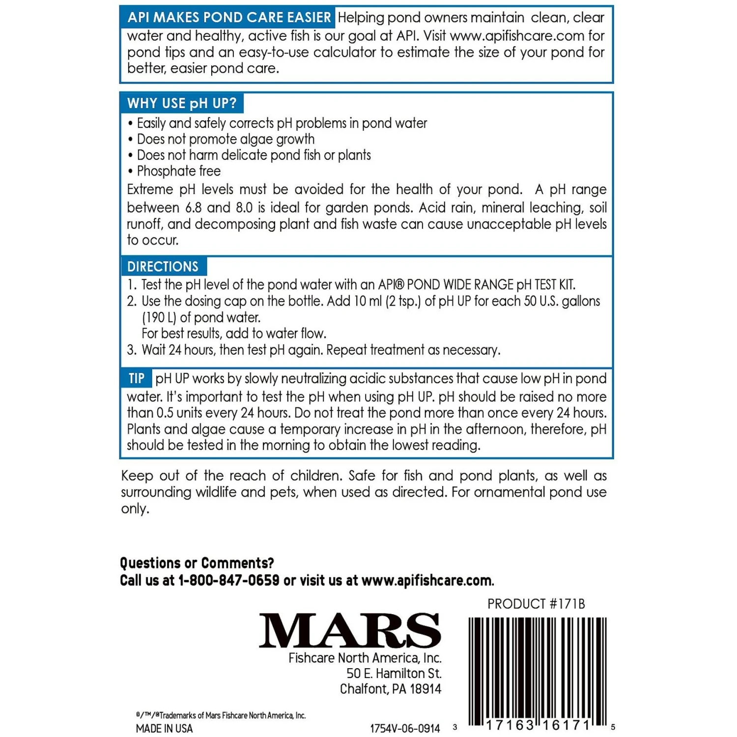 API Pond PH Up Pond Water PH Raising Solution 4 API Pond PH Up Pond Water PH Raising Solution - Image 2
