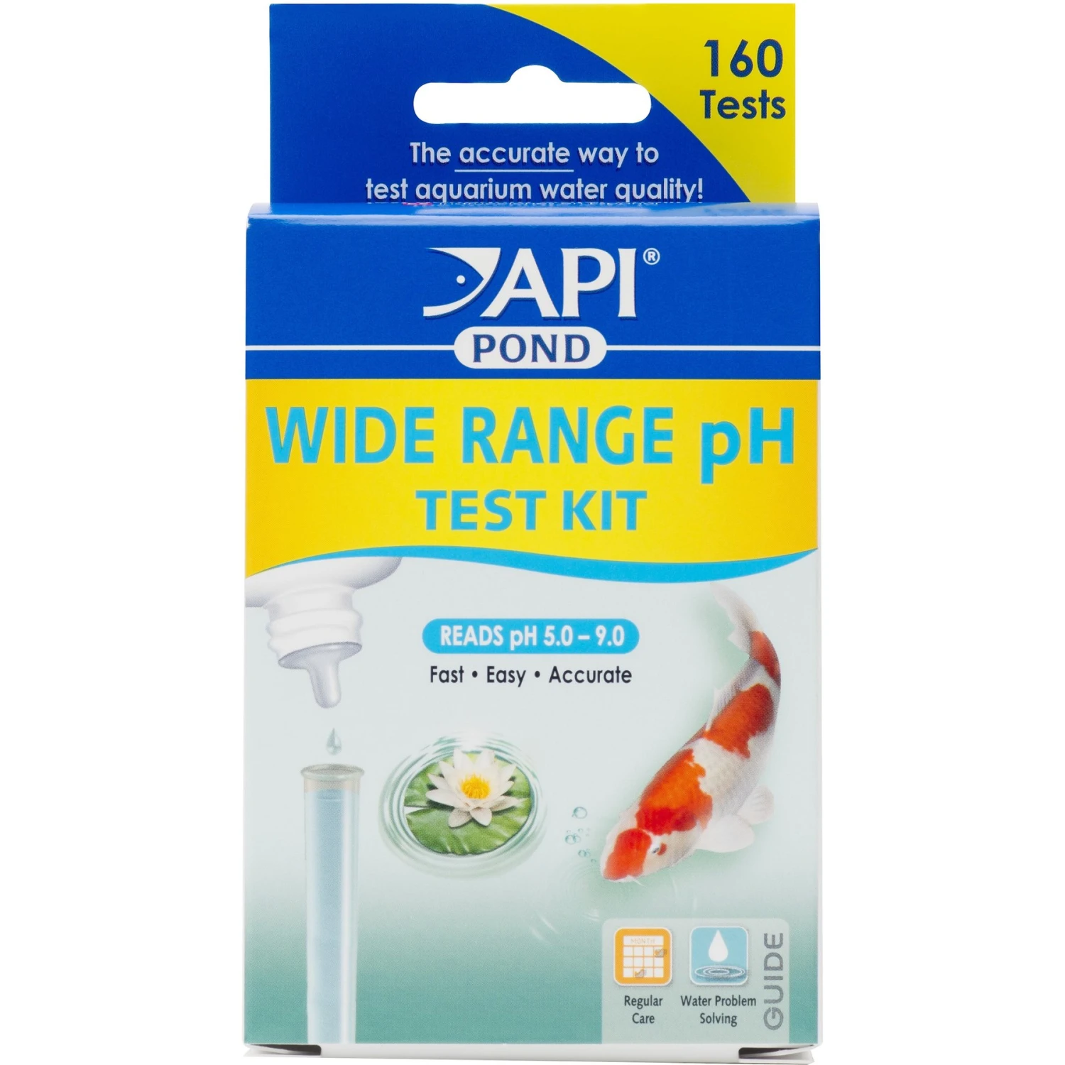 API Pond Wide Range PH Test Kit 160-Test Pond Water Test Kit 3 API Pond Wide Range PH Test Kit 160-Test Pond Water Test Kit
