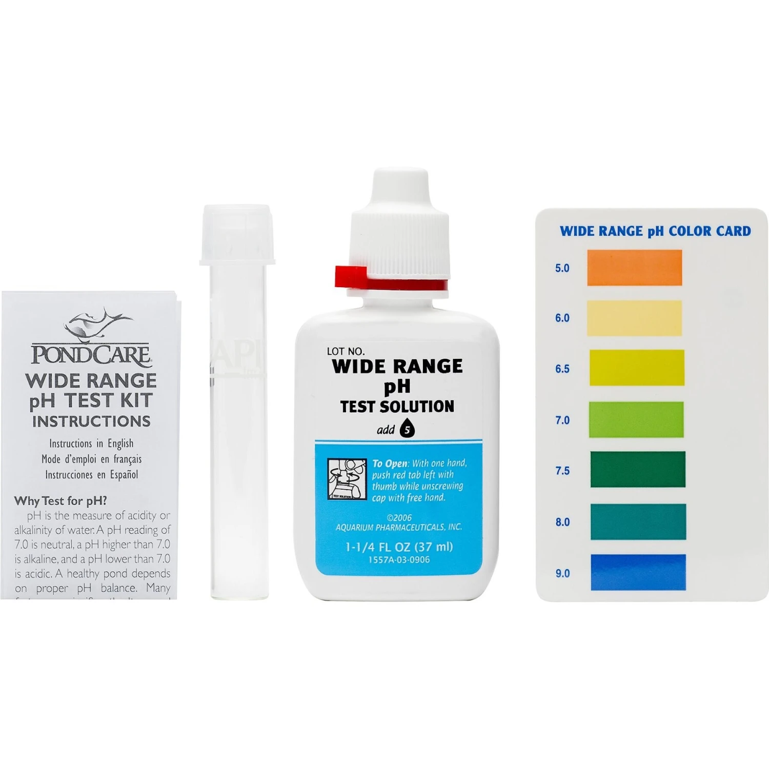 API Pond Wide Range PH Test Kit 160-Test Pond Water Test Kit 5 API Pond Wide Range PH Test Kit 160-Test Pond Water Test Kit - Image 3