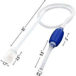 SunGrow Aquarium Siphon Vacuum Cleaner, Gravel Cleaning Tool For Fish & Turtle Tank 13 SunGrow Aquarium Siphon Vacuum Cleaner, Gravel Cleaning Tool For Fish & Turtle Tank -Plax Penn Shop 179558 PT6. AC SS1800 V1647628938