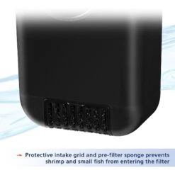 Aqueon QuietFlow Internal Shrimp Aquarium Filter -Plax Penn Shop 180545 PT3. AC SS1800 V1615871807