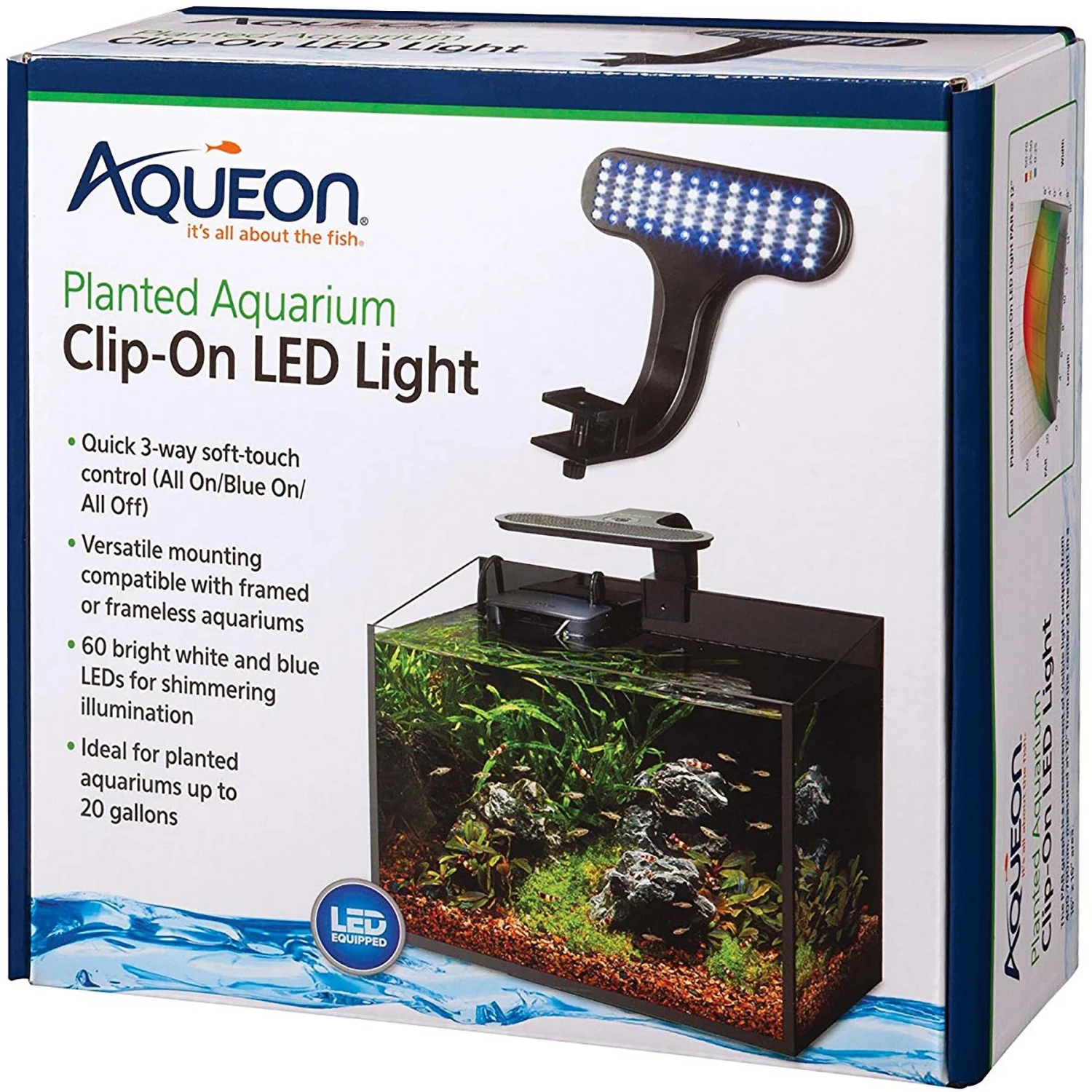 Aqueon Planted Aquarium Clip-On LED Light 3 Aqueon Planted Aquarium Clip-On LED Light