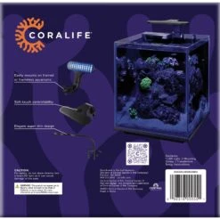 Coralife Marine Aquarium Clip-On LED Light -Plax Penn Shop 180558 PT2. AC SS1800 V1631624233