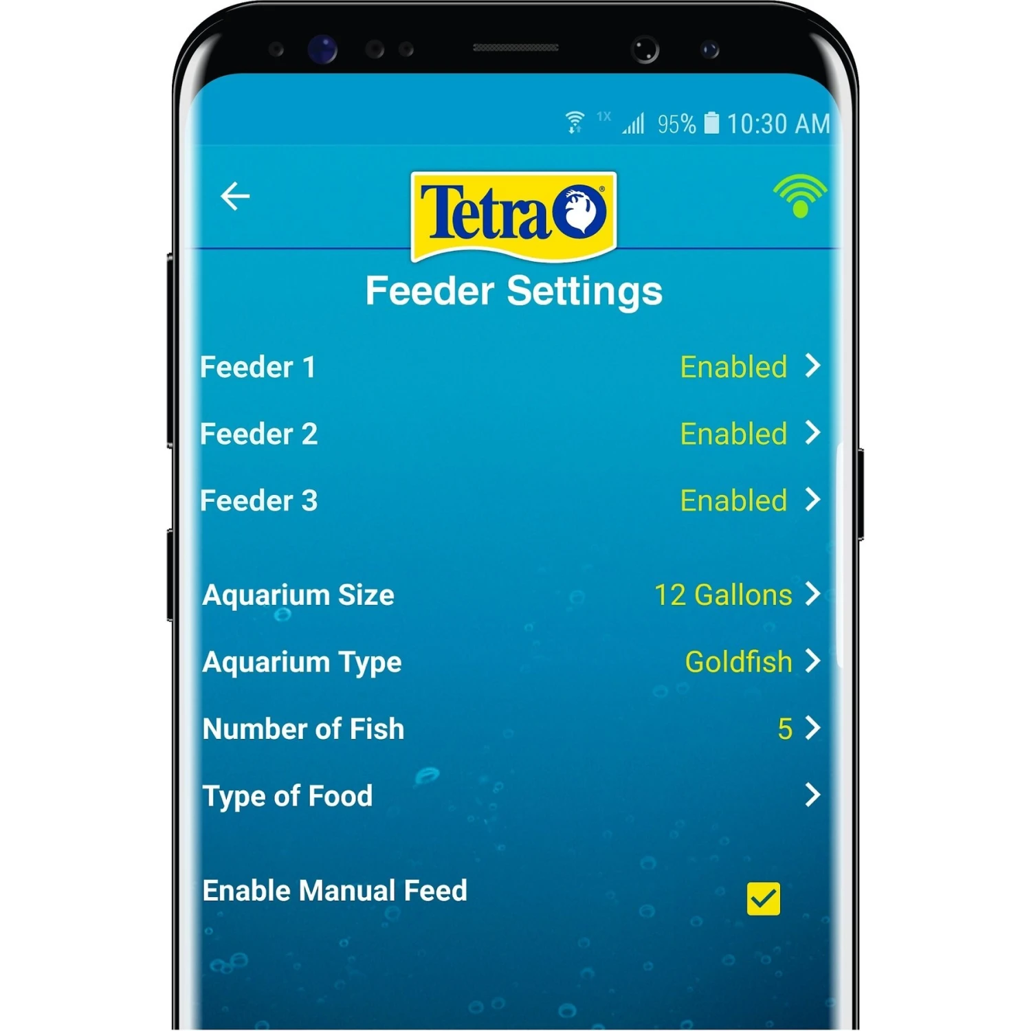 Tetra Connect Wi-Fi Controlled Aquarium Feeder 7 Tetra Connect Wi-Fi Controlled Aquarium Feeder - Image 5