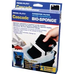 Penn-Plax Cascade Aquarium Bio-Sponge 1200 & 1500 Filter, Medium