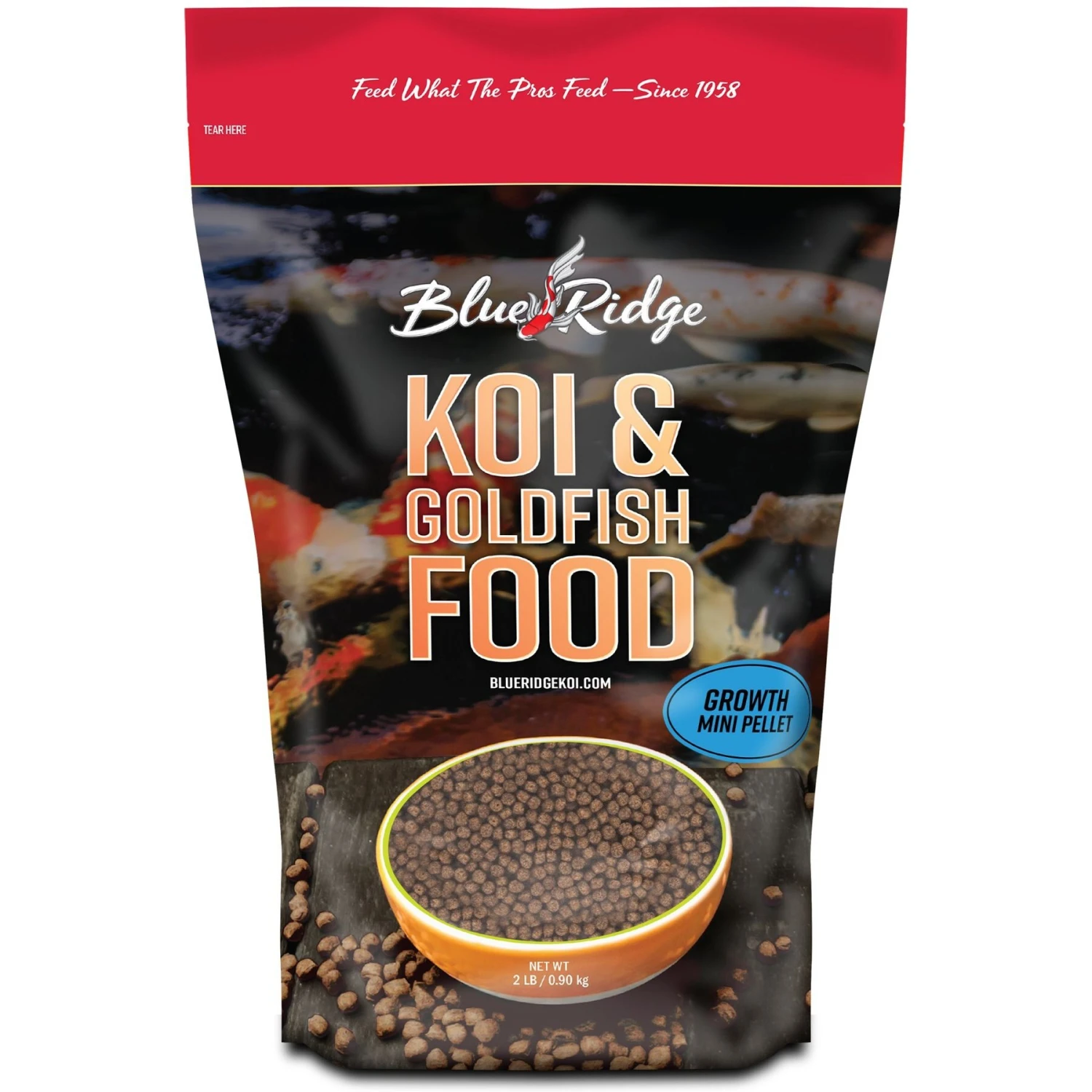 Blue Ridge Koi & Goldfish Mini Pellet Growth Formula Koi & Goldfish Food 3 Blue Ridge Koi & Goldfish Mini Pellet Growth Formula Koi & Goldfish Food