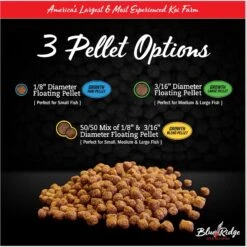 Blue Ridge Koi & Goldfish Mini Pellet Growth Formula Koi & Goldfish Food 14 Blue Ridge Koi & Goldfish Mini Pellet Growth Formula Koi & Goldfish Food -Plax Penn Shop 189556 PT6. AC SS1800 V1692293386