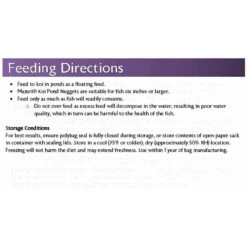 Mazuri Koi Pond Nuggets For Fish 6-12 Inches Food -Plax Penn Shop 191398 PT6. AC SS1800 V1602052287