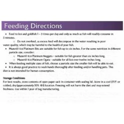 Mazuri Koi Platinum Bits For Fish Under 6 Inches Food -Plax Penn Shop 191400 PT6. AC SS1800 V1602036369