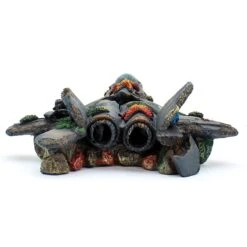 Penn-Plax Fighter Jet Wreck Aquarium Ornament 7 Penn-Plax Fighter Jet Wreck Aquarium Ornament -Plax Penn Shop 198286 PT3. AC SS1800 V1644022343