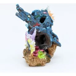 Penn-Plax Blue Plane Coral Scape Aquarium Ornament -Plax Penn Shop 198290 PT2. AC SS1800 V1668105091