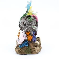 Penn-Plax Grey Submarine Coral Aquarium Ornament -Plax Penn Shop 198292 PT3. AC SS1800 V1644015988