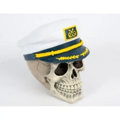 Penn-Plax Captain Skull Aquarium Ornament -Plax Penn Shop 198309 PT2. AC SS1800 V1668104508