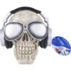 Penn-Plax Skull & Glasses Aquarium Ornament -Plax Penn Shop 198311 MAIN. AC SS1800 V1568927234