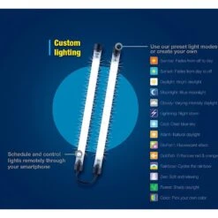 Tetra Connect Curved Aquarium Kit With WiFi Feeder, 28-gal -Plax Penn Shop 198835 PT2. AC SS1800 V1573680524